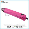 2015 newest cute pink high quality eco-friendly plastic embossing multi purpose battary powered cordless heat gun